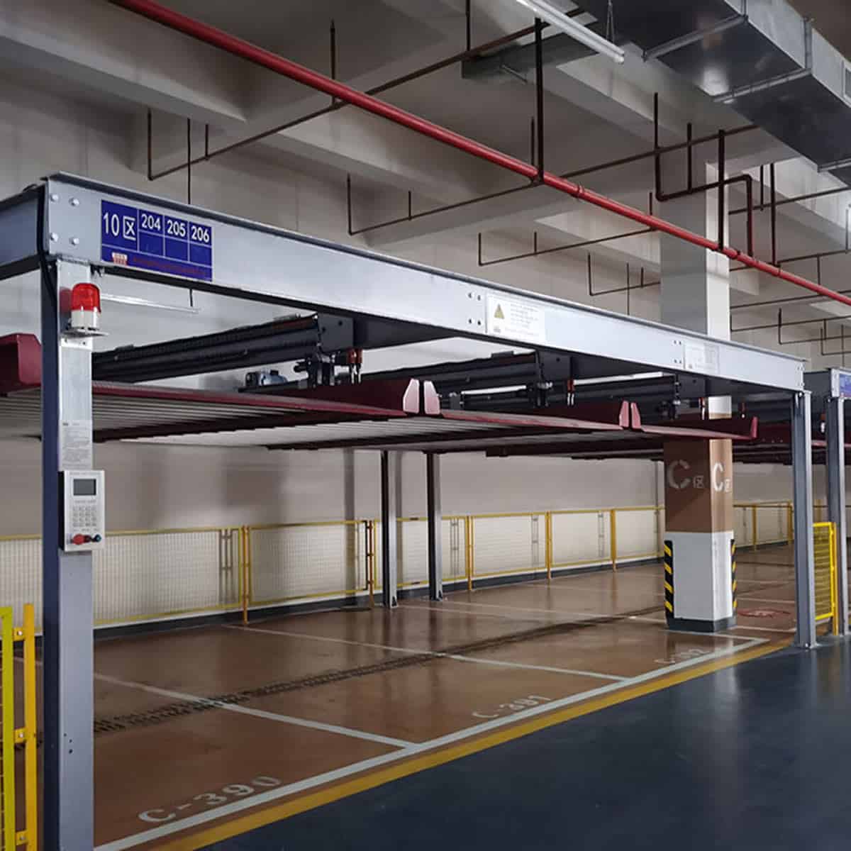 PJS四柱簡(jiǎn)易升降機(jī)械式停車(chē)設(shè)備