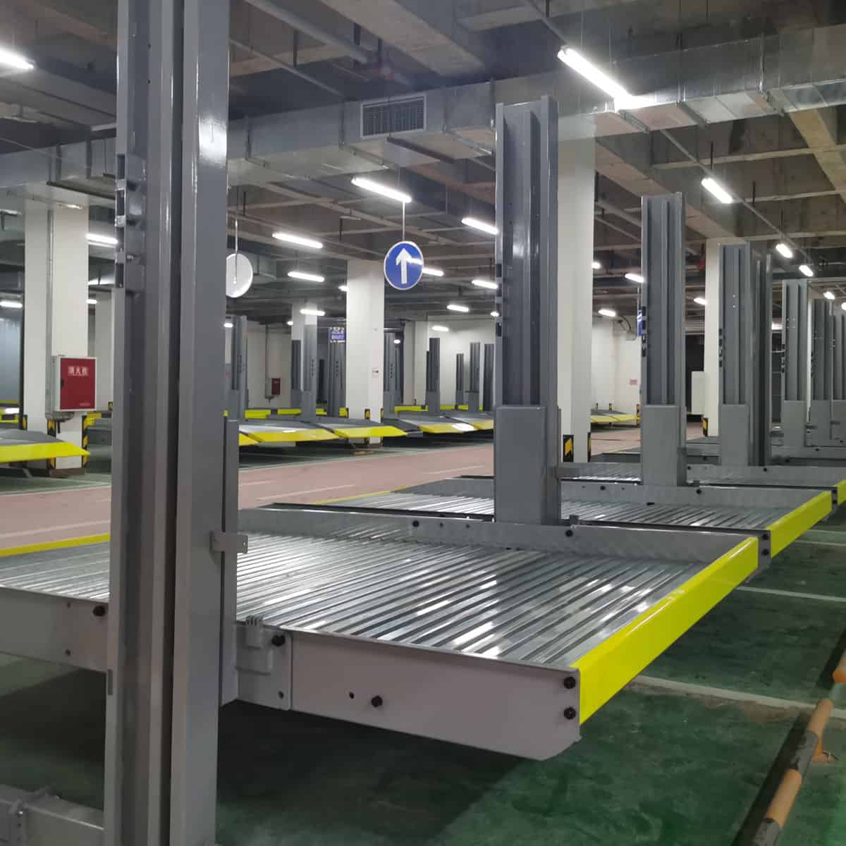 升降橫移式機(jī)械式立體車(chē)庫(kù)拆除