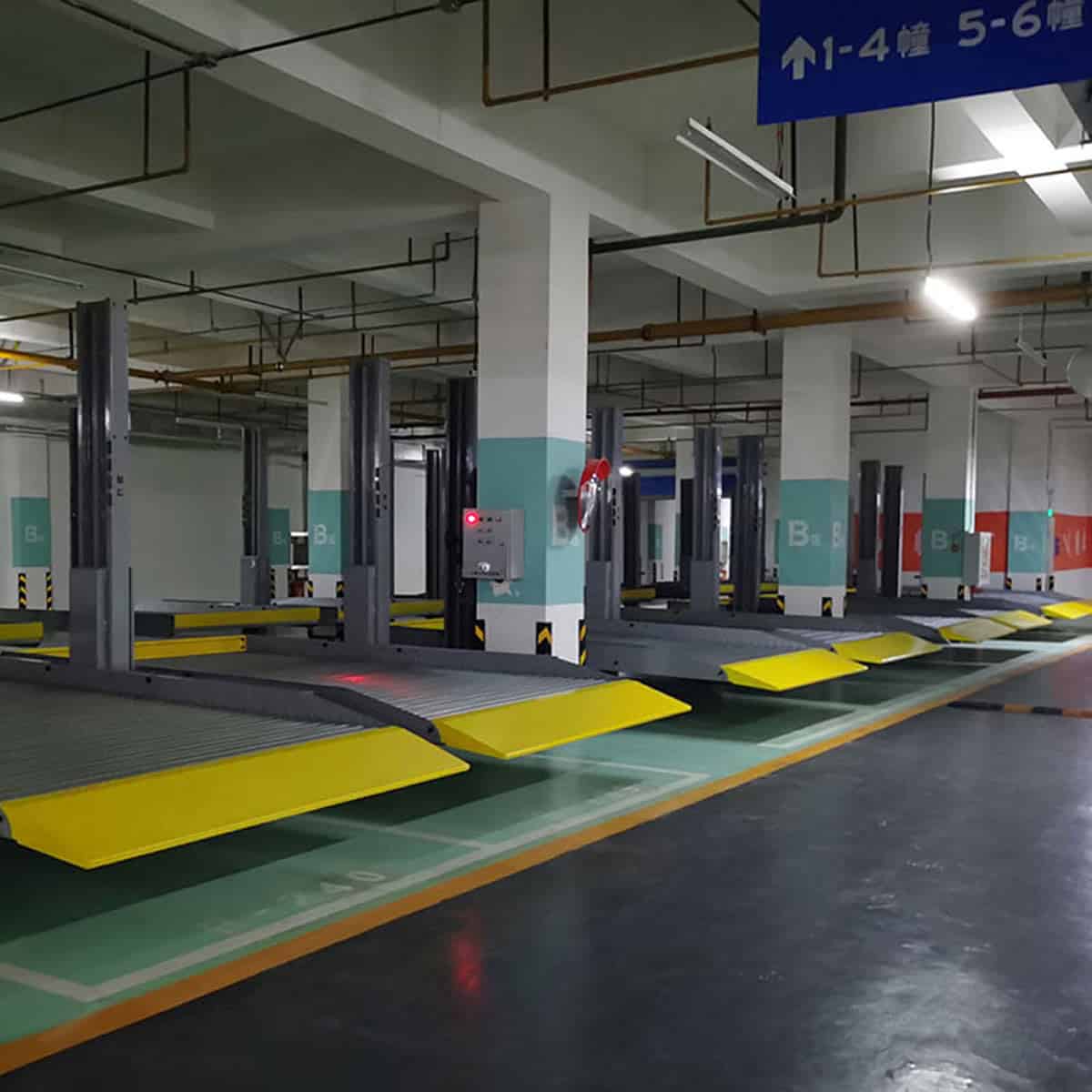 西山地下室立體停車安裝