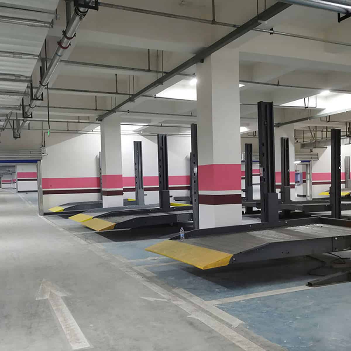 保山升降橫移式機(jī)械車庫安裝