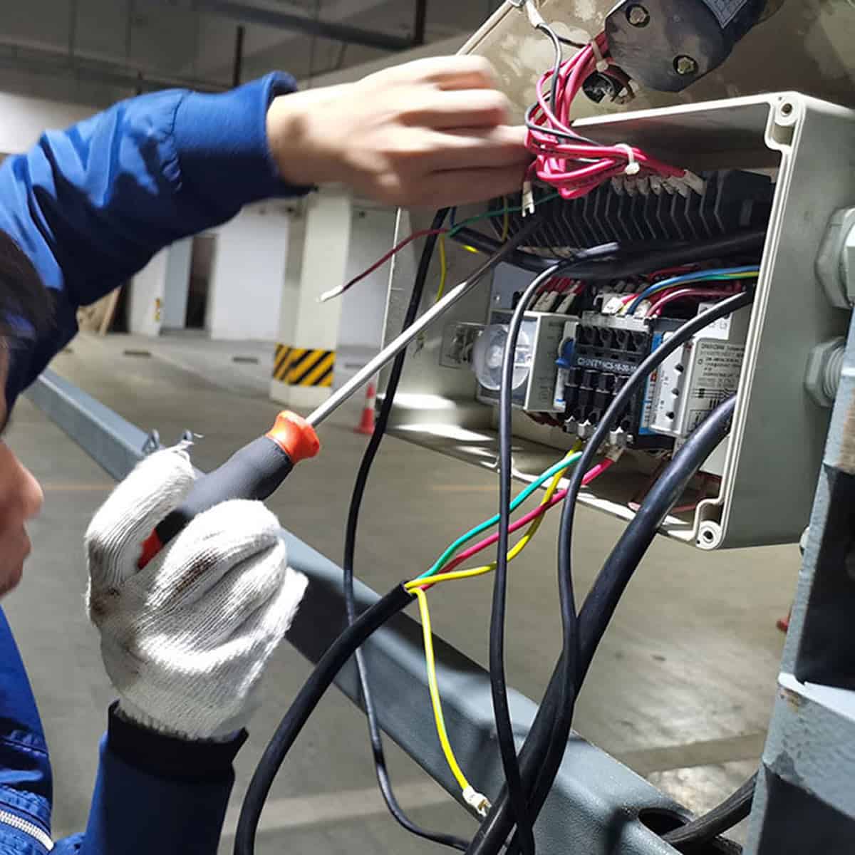 西山橫移式機(jī)械車位拆除