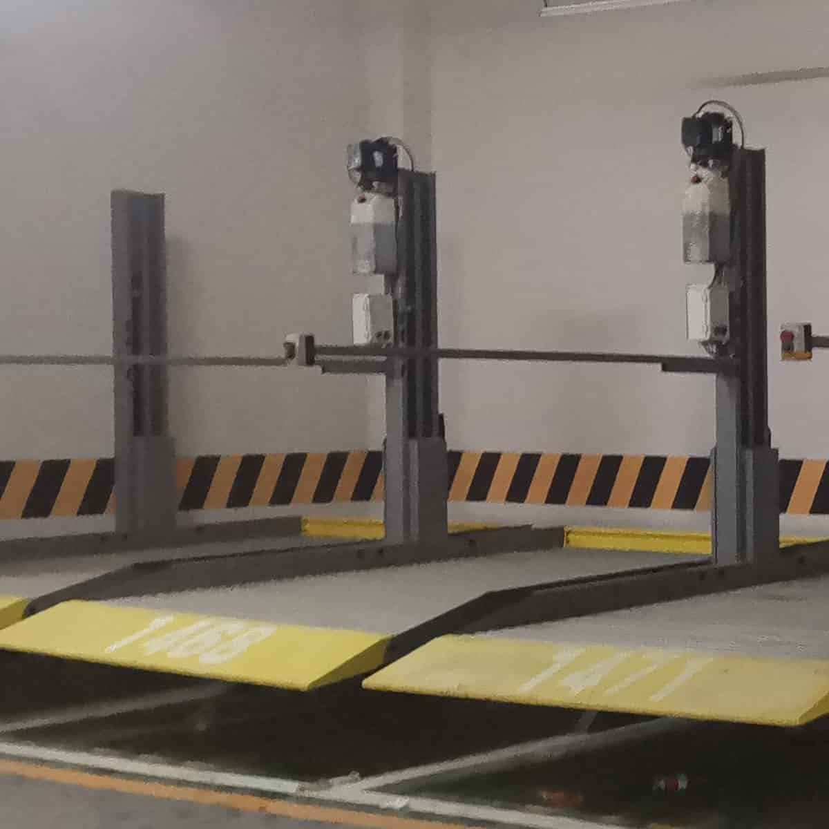 雙柏升降橫移機械車庫安裝