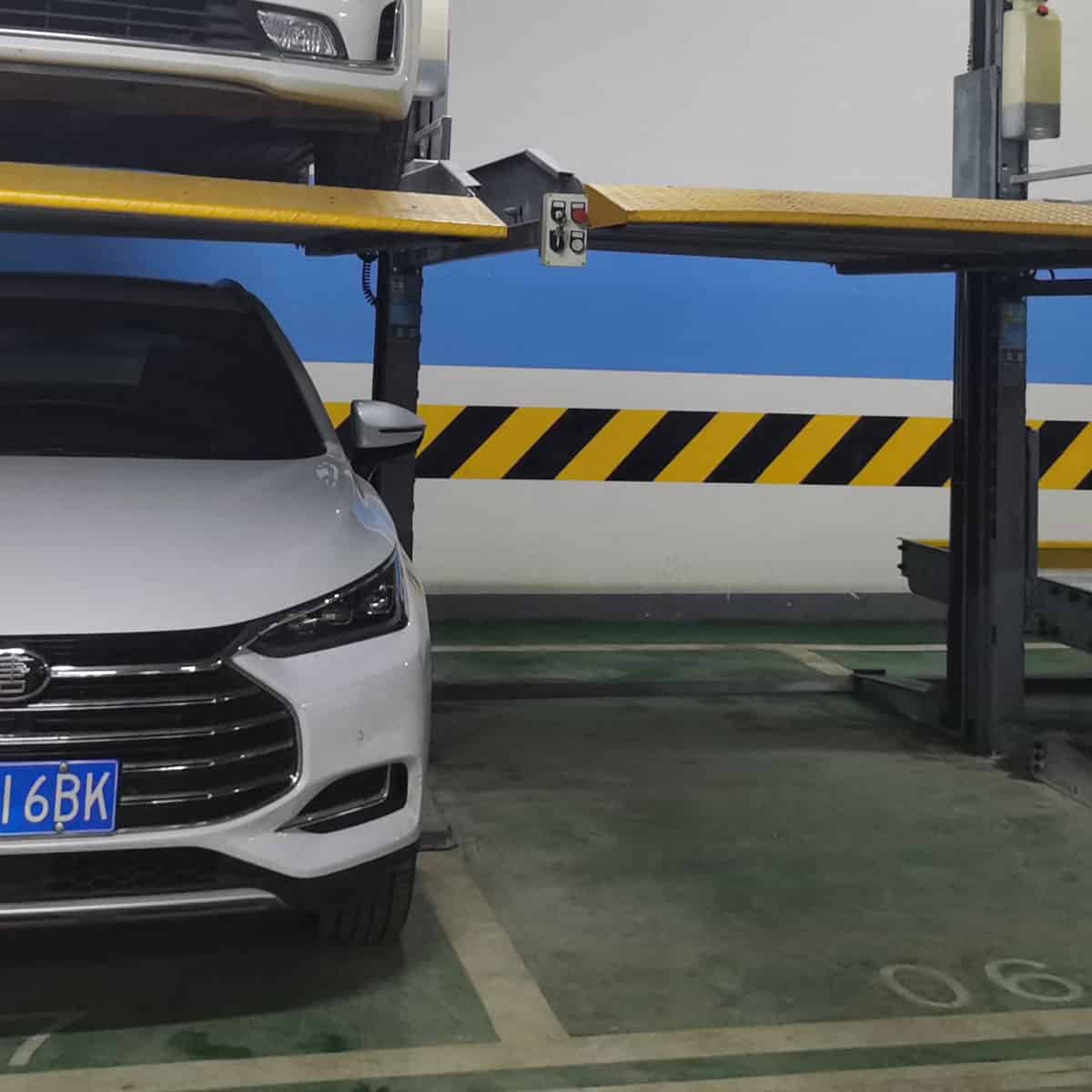 馬爾康地下室機械停車位拆除