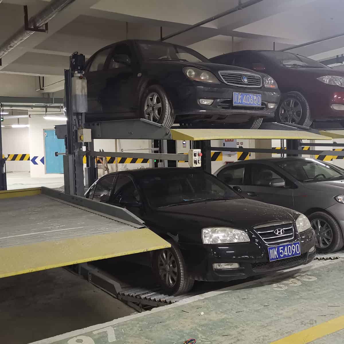 保山橫移立體停車設(shè)備改造