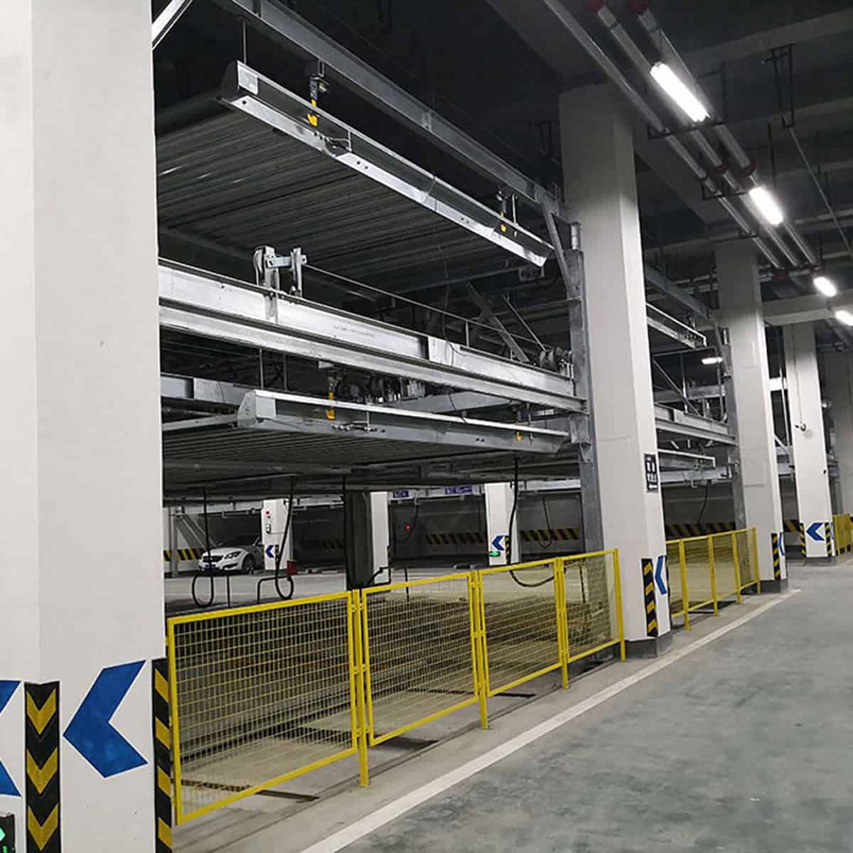 瀘定2層機(jī)械式立體停車設(shè)備安裝