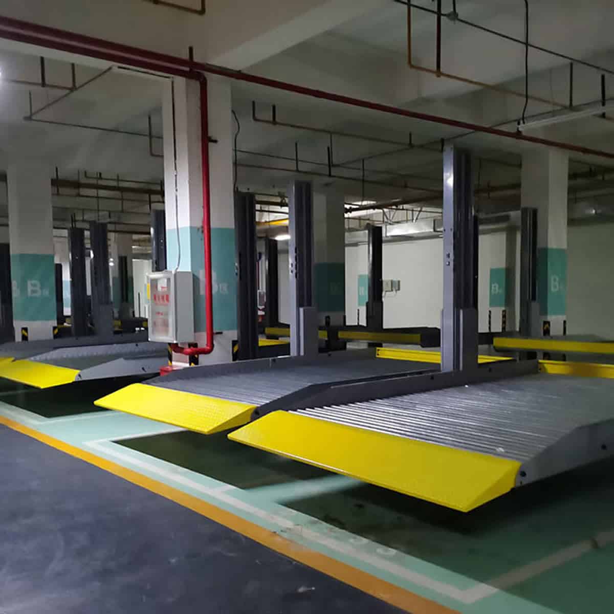 璧山2柱機械立體停車設備過規(guī)劃