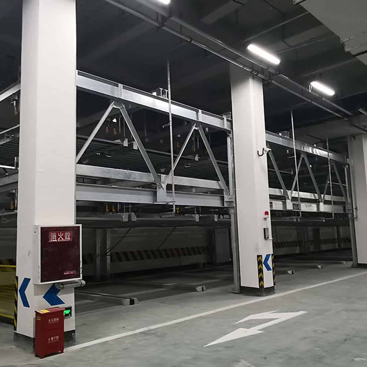 關(guān)嶺簡易升降式機(jī)械車位安裝