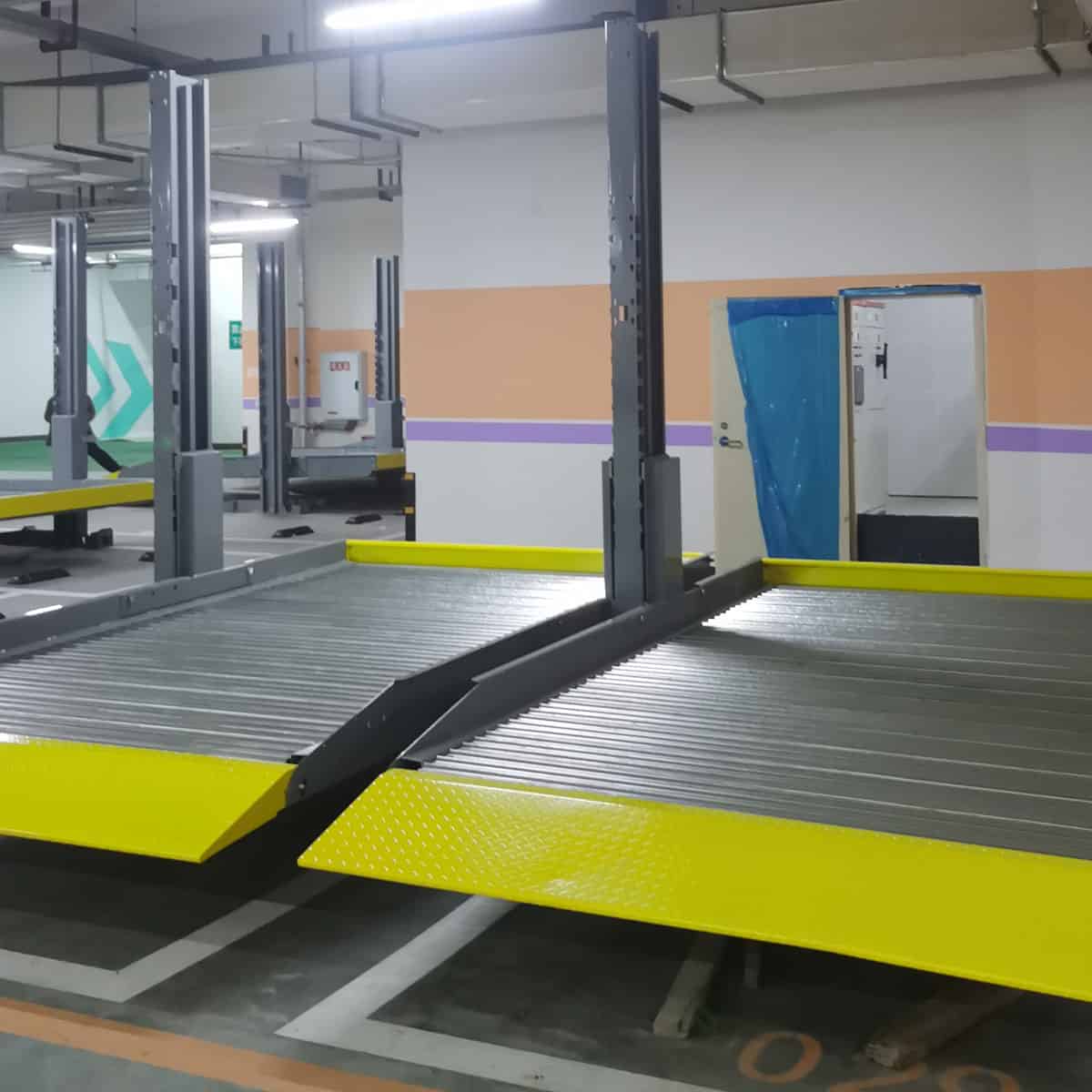 采用鏈條的升降橫移式立體車庫安全性如何