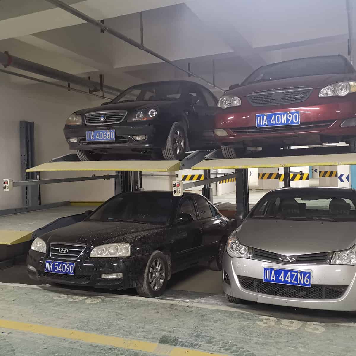 有關(guān)垂直升降式立體車庫的一些問題