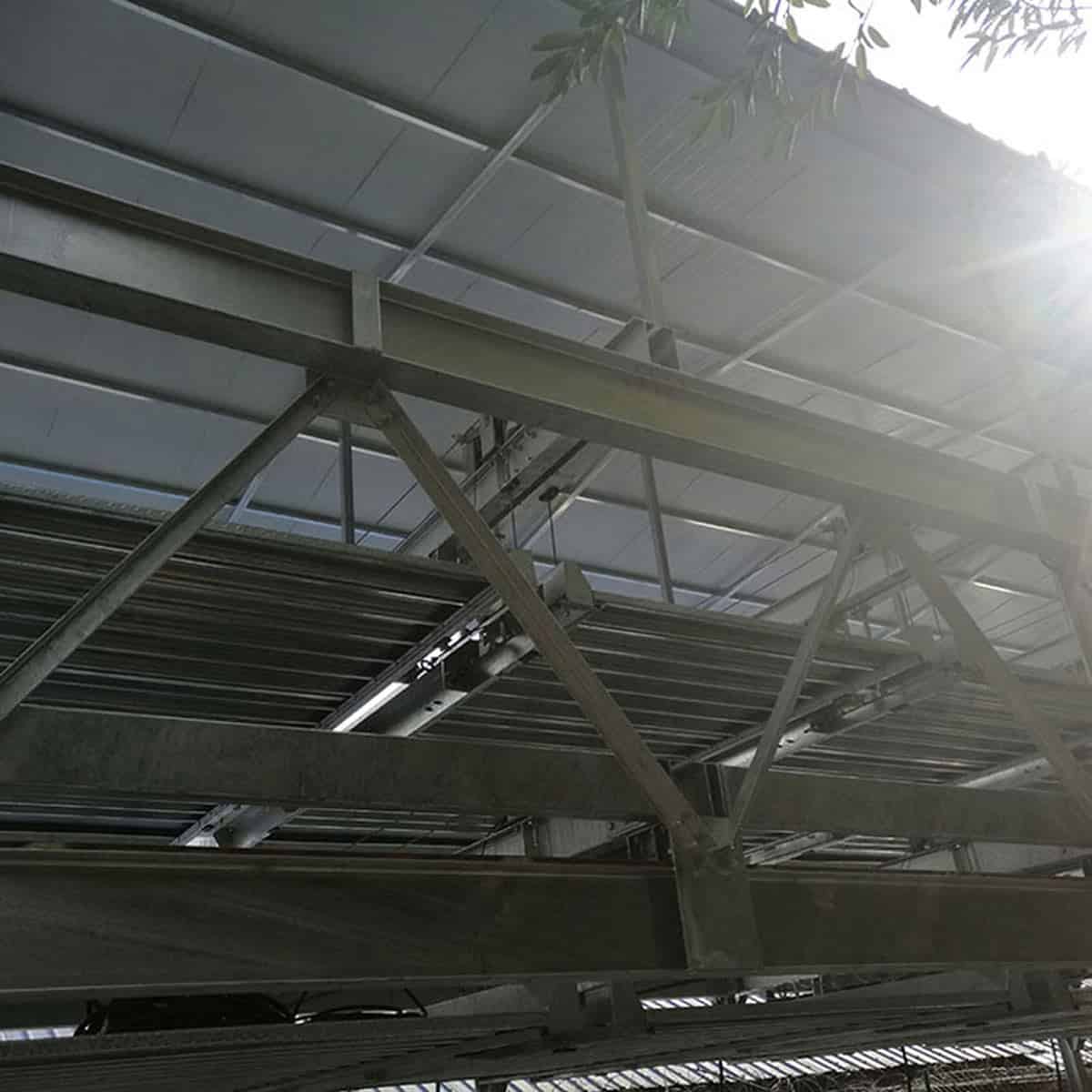 自走式機(jī)械式立體車庫拆除方案