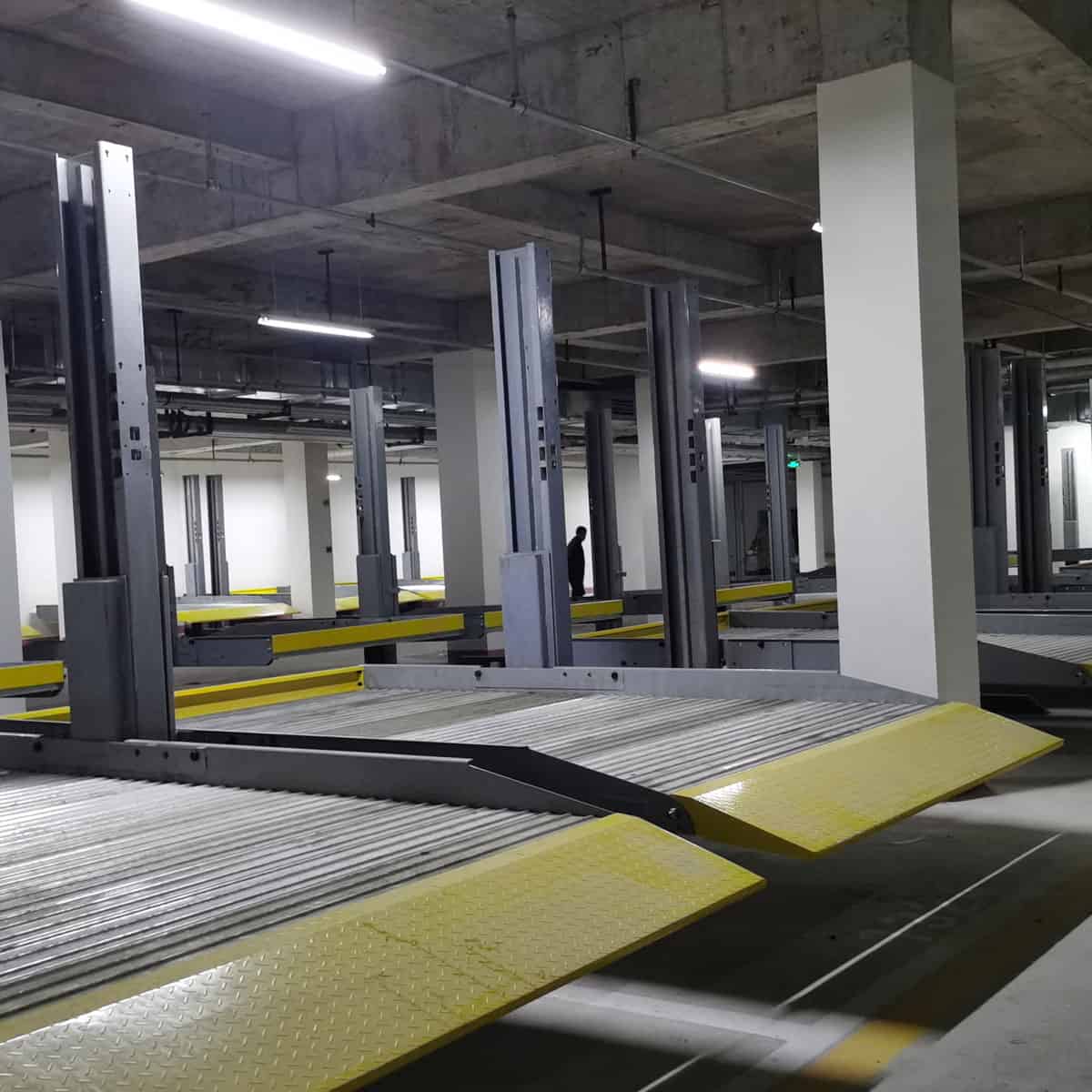 垂直升降立體車庫的原理和特點