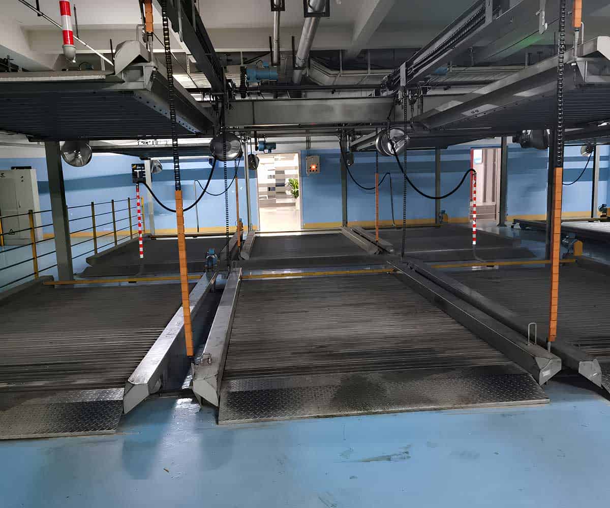 PJS簡易升降立體車位的安裝和維護