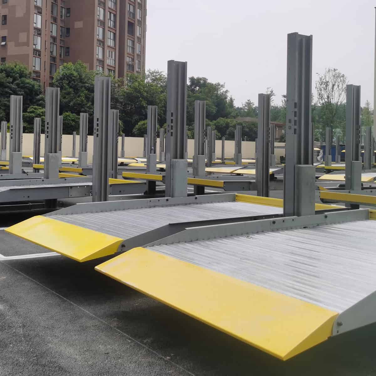 鎮(zhèn)安繁華地段適合建設(shè)智能立體車庫