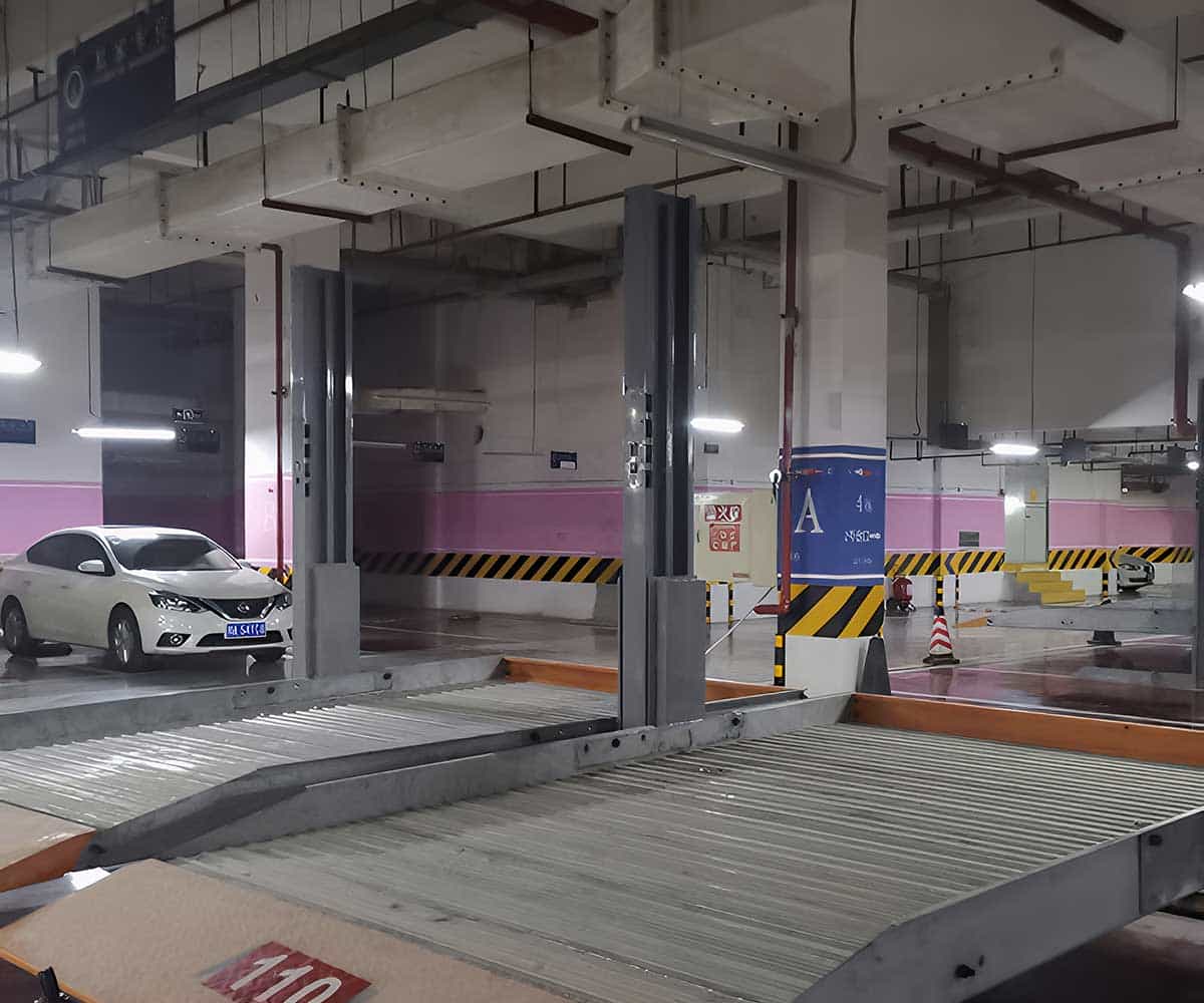 西山兩柱機(jī)械式停車位何時(shí)需設(shè)置灑水噴頭